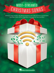 Most-Streamed Christmas Songs piano sheet music cover